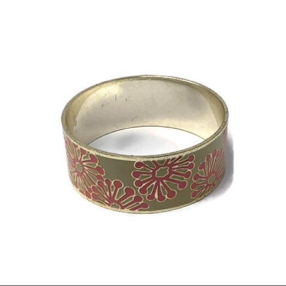 🌸🌹Fossil Brand🌹🌸 Dandelion Wide Enamel Bangle - Picture 5 of 5